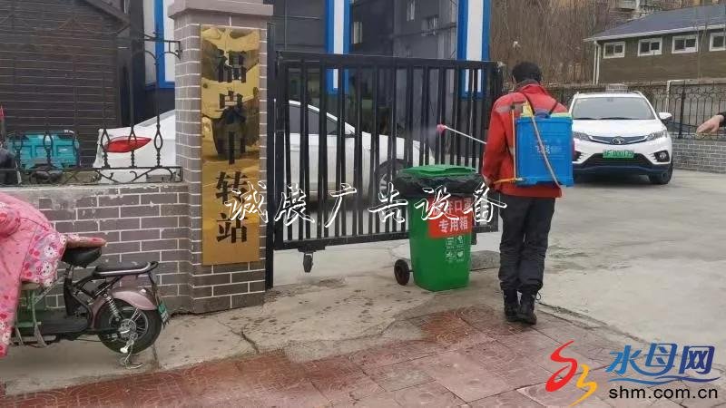 招遠市區(qū)設(shè)置50個垃圾分類亭廢棄口罩專用垃圾箱