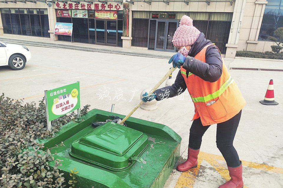 配置地埋式垃圾桶 北姜莊社區(qū)：“設(shè)施+管理”營造潔凈環(huán)境