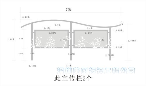 幼兒園不銹垃圾分類亭鋼宣傳欄