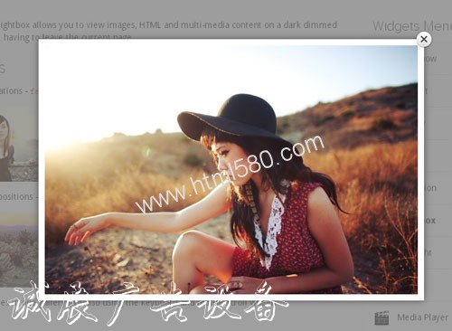 免費(fèi)jQuery響應(yīng)式的燈箱插件11.responsive jquery lightbox plugins